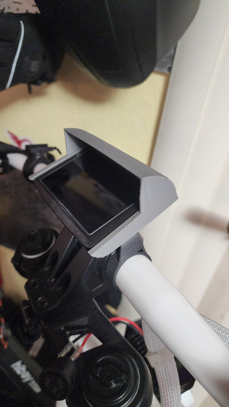 3d Printed display cover mounted on the Hooga Daytona Electric Scooter