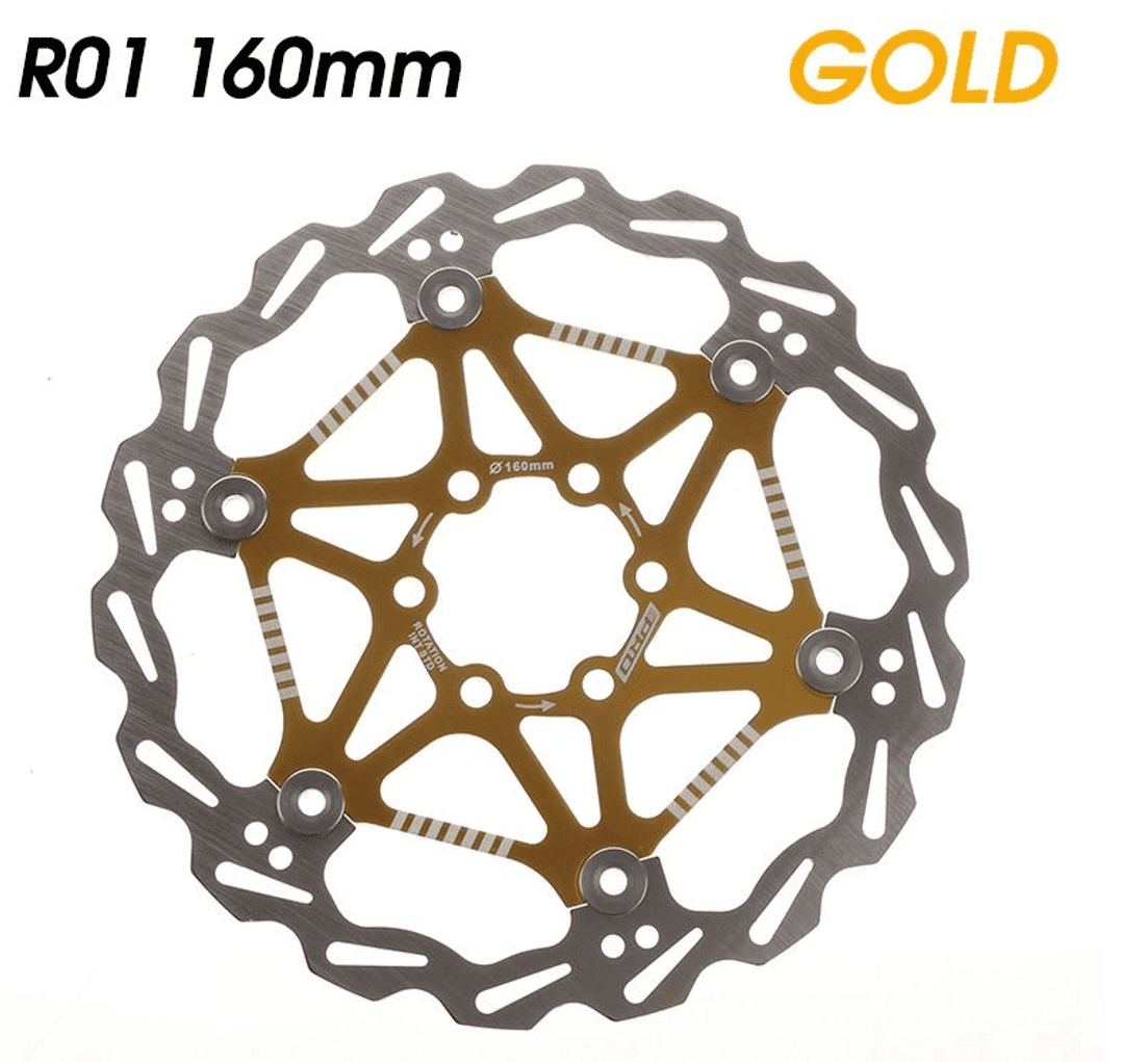 160mm Ultra Lightweight Floating Brake Rotor Set