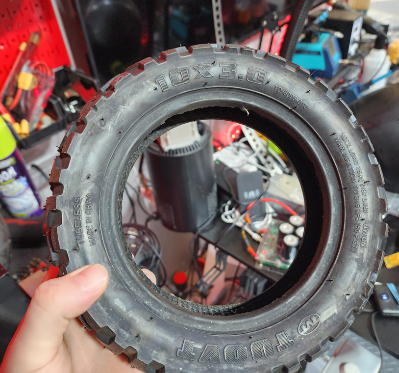 10" x 3" Tires 80/65-6 (Tire & Tube) image 4