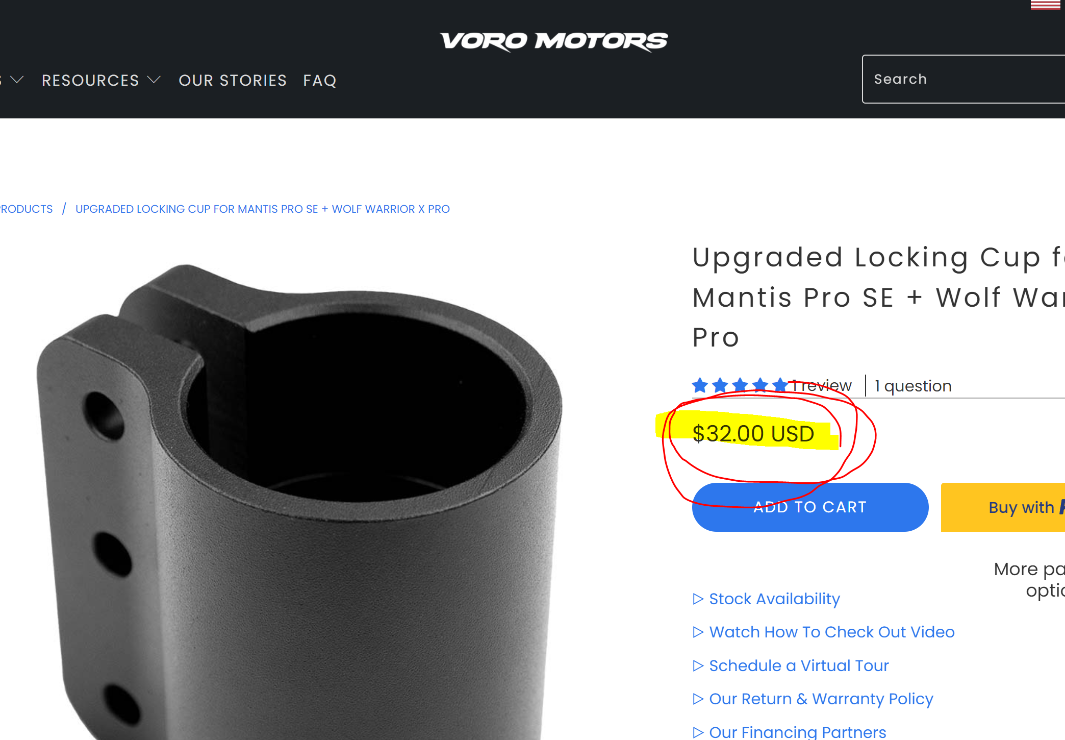 Kaabo Mantis Rugged Clamp image 7