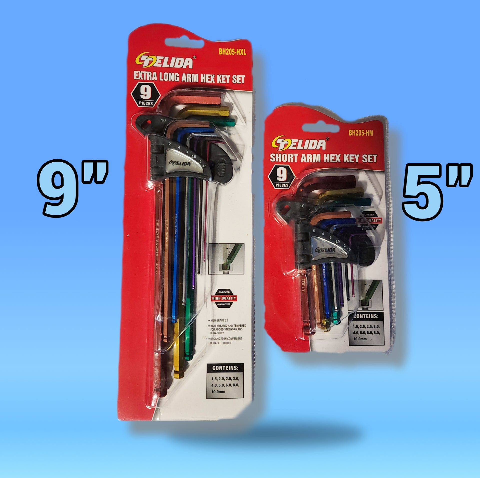 High Quality Metric Allen Wrench Set