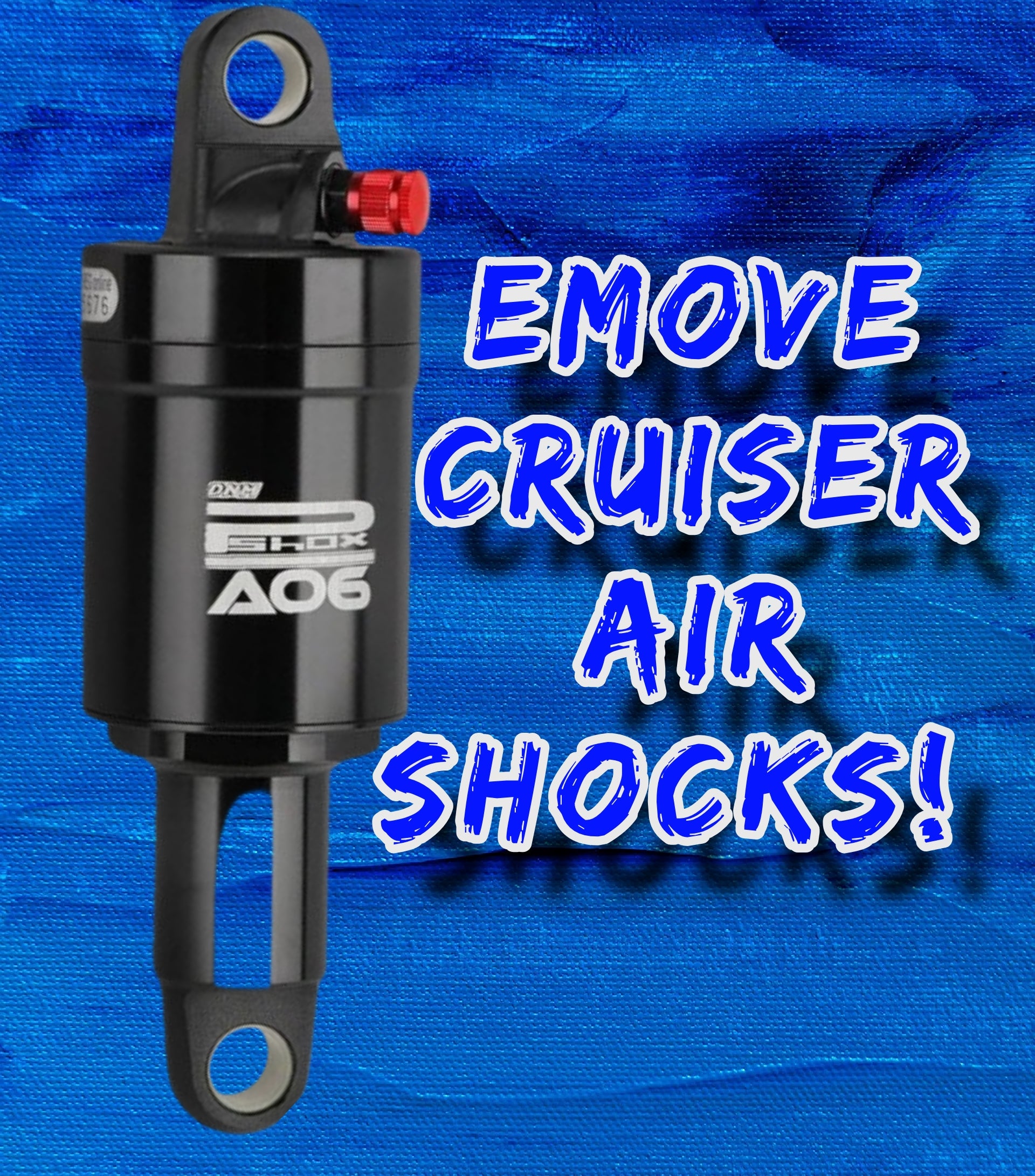 Scooter Suspension Upgrade – 125mm Air Suspension Upgrade DNM A06