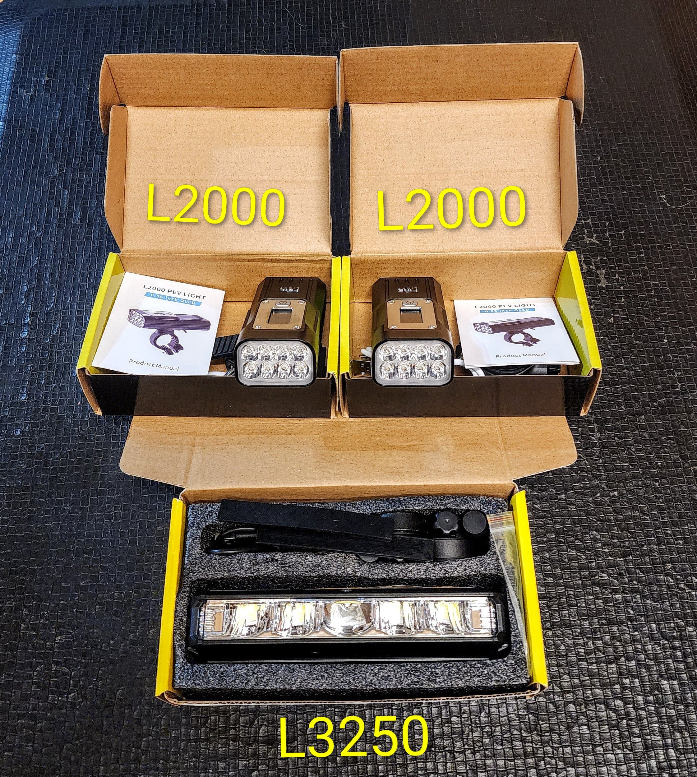 E-bike or Scooter Headlight Bundle