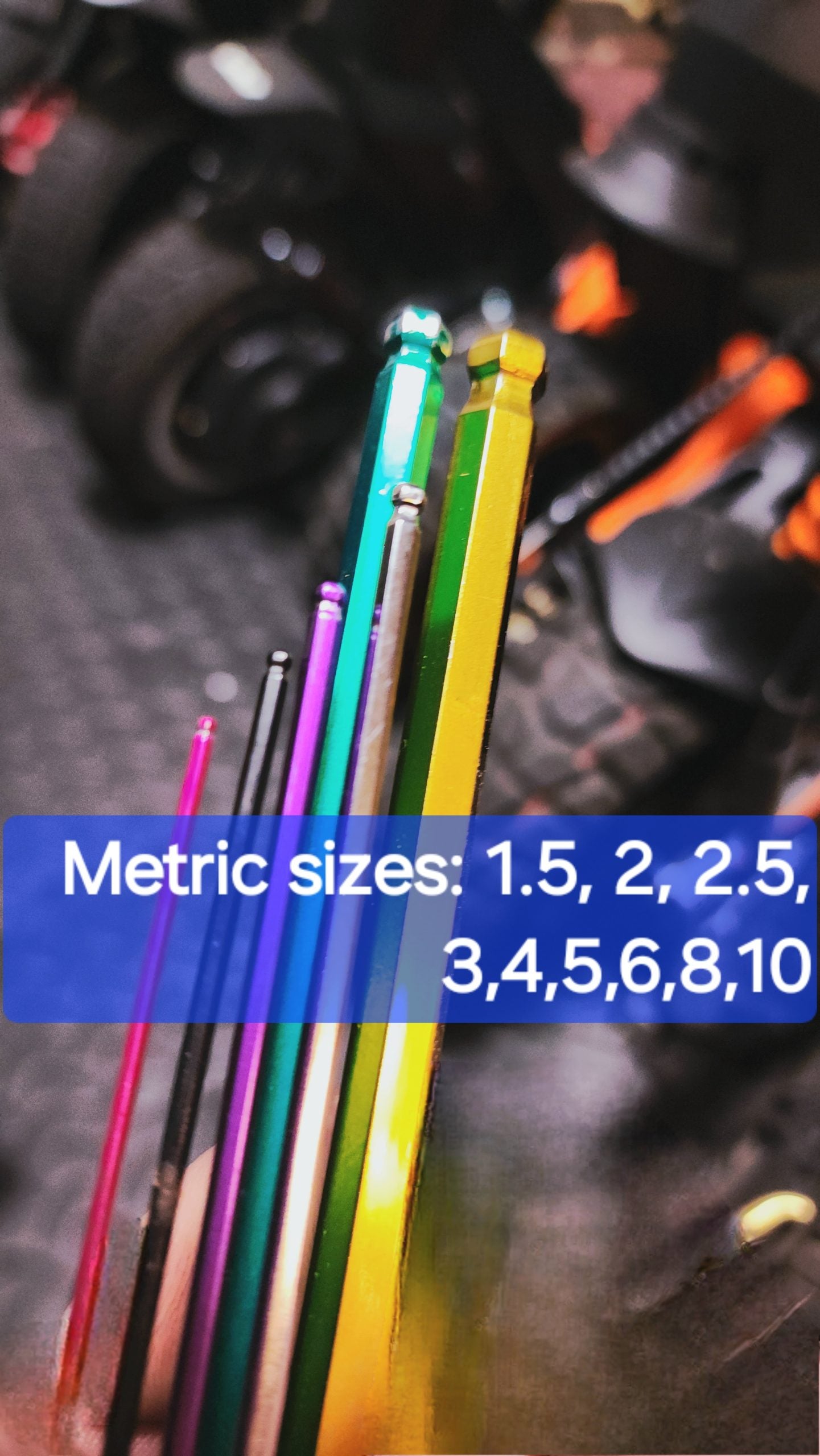 High Quality Metric Allen Wrench Set