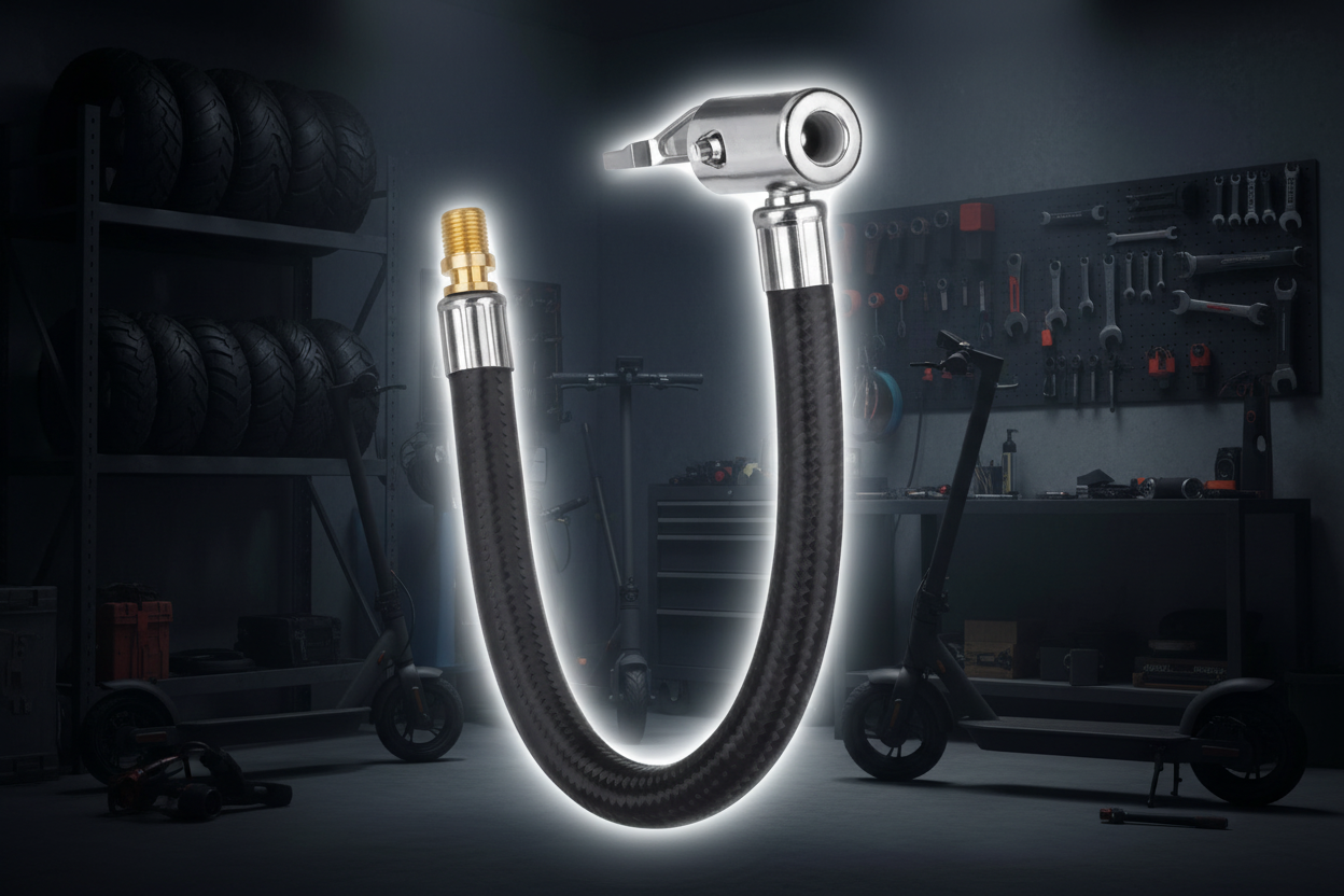 Quick Release Tire Pump Extender 