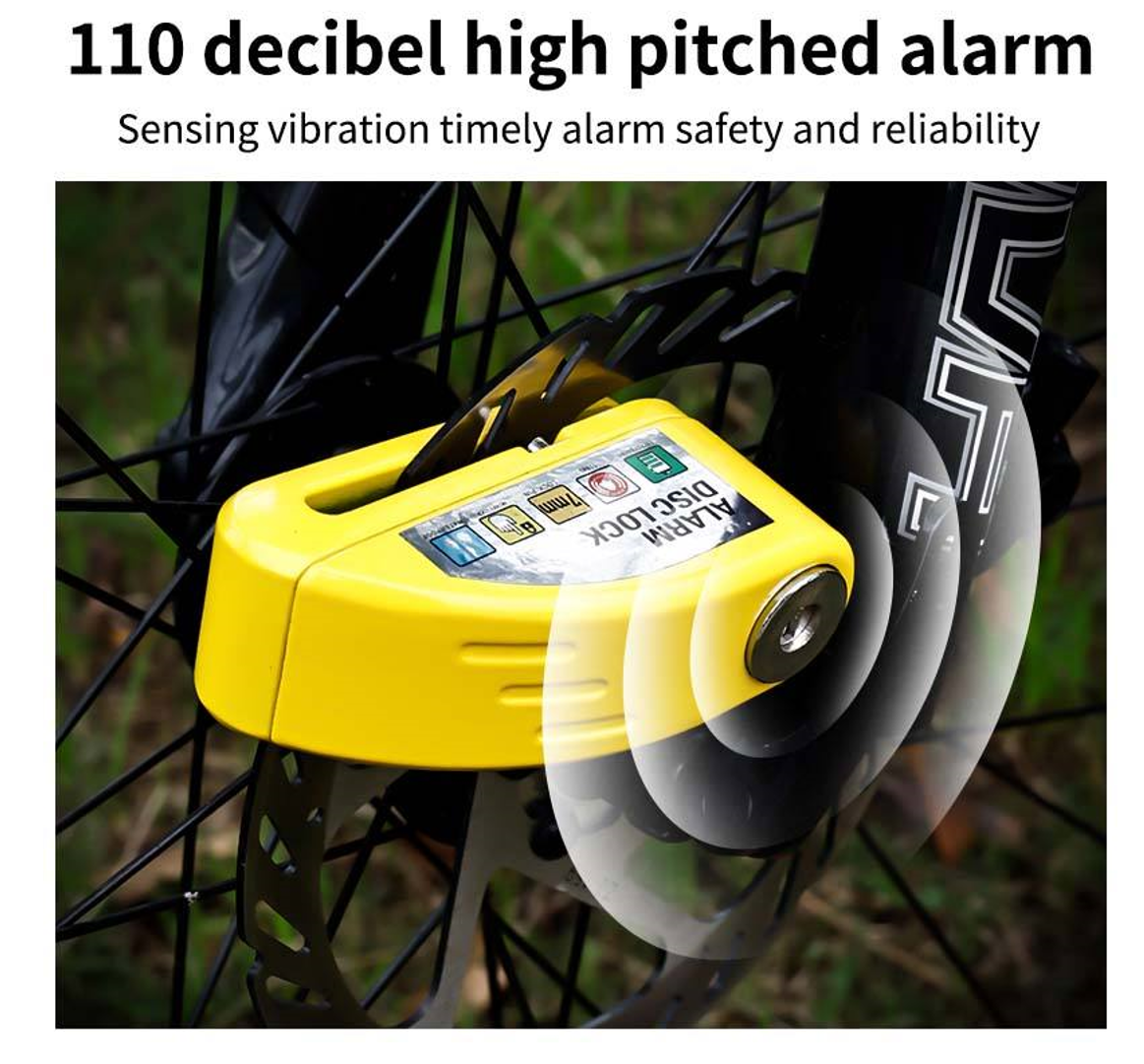 Disc Brake Rotor Alarm 120db image 2