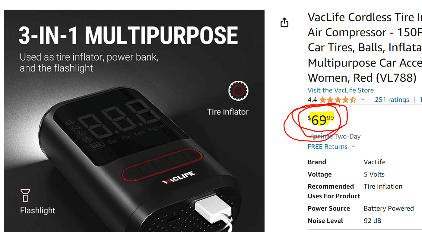 Electric Tire Pump image 3