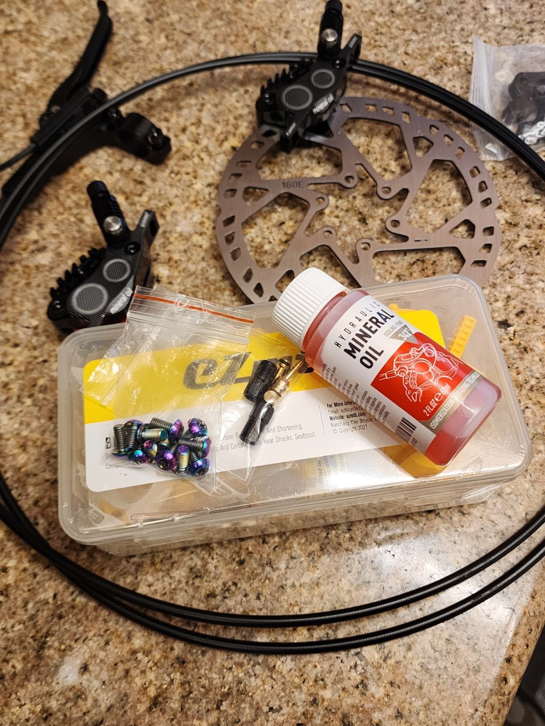 Quad Piston Electric Scooter Brake Upgrade Kit image 8