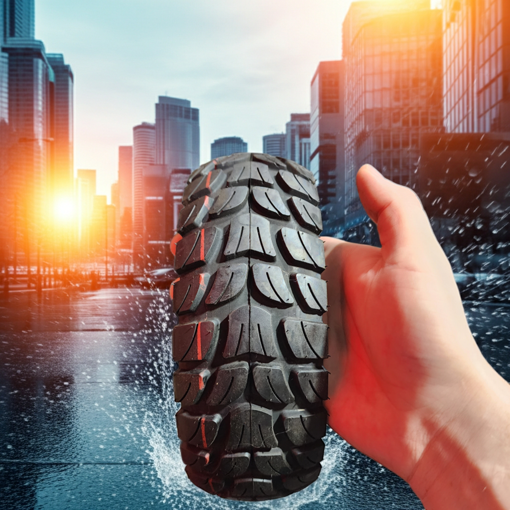 10"x3"  80/65-6 Electric Scooter Tire With Tube