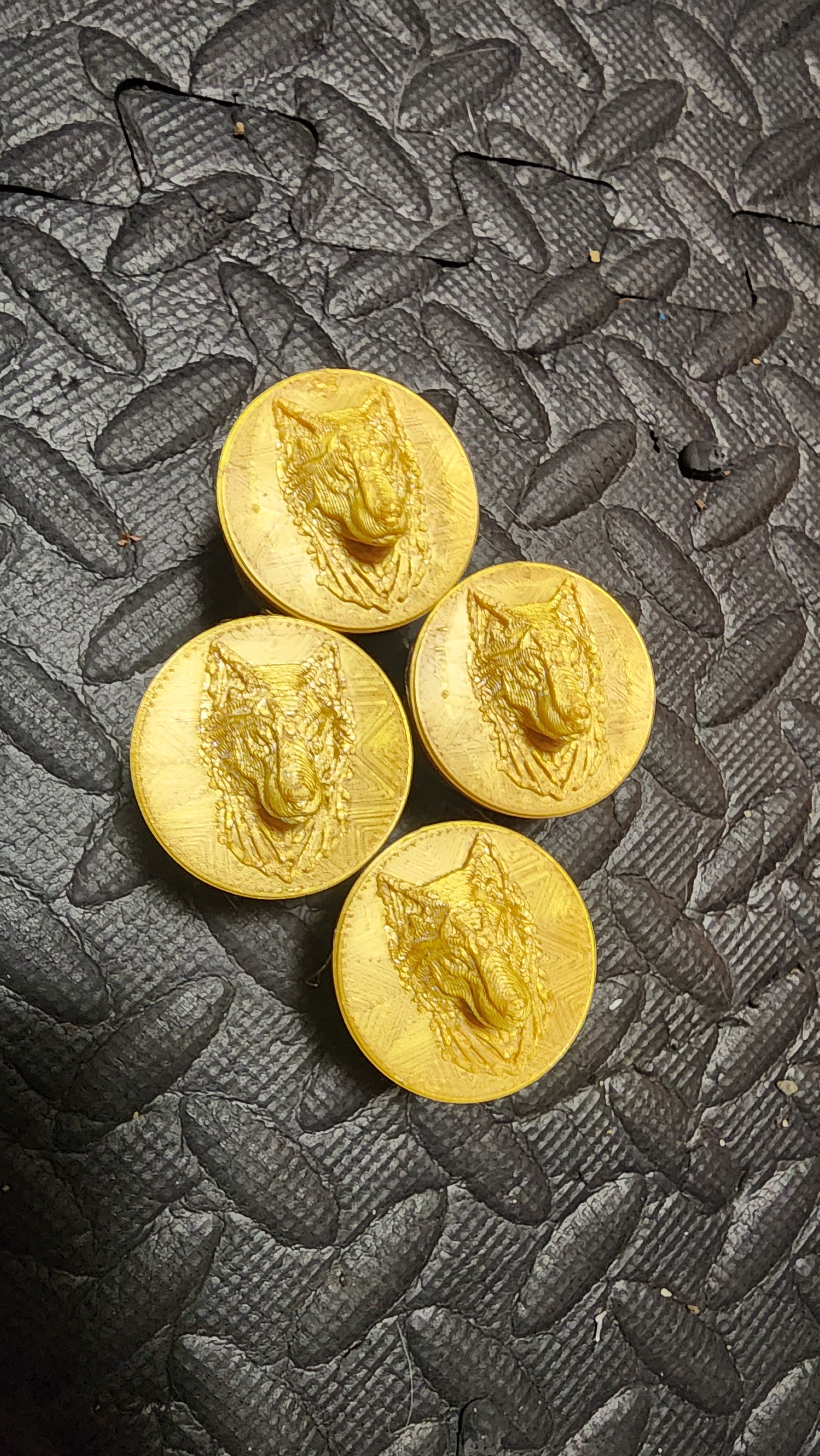 Kaabo Wolf Series 21mm Lug Nut Covers – Wolf Face Edition