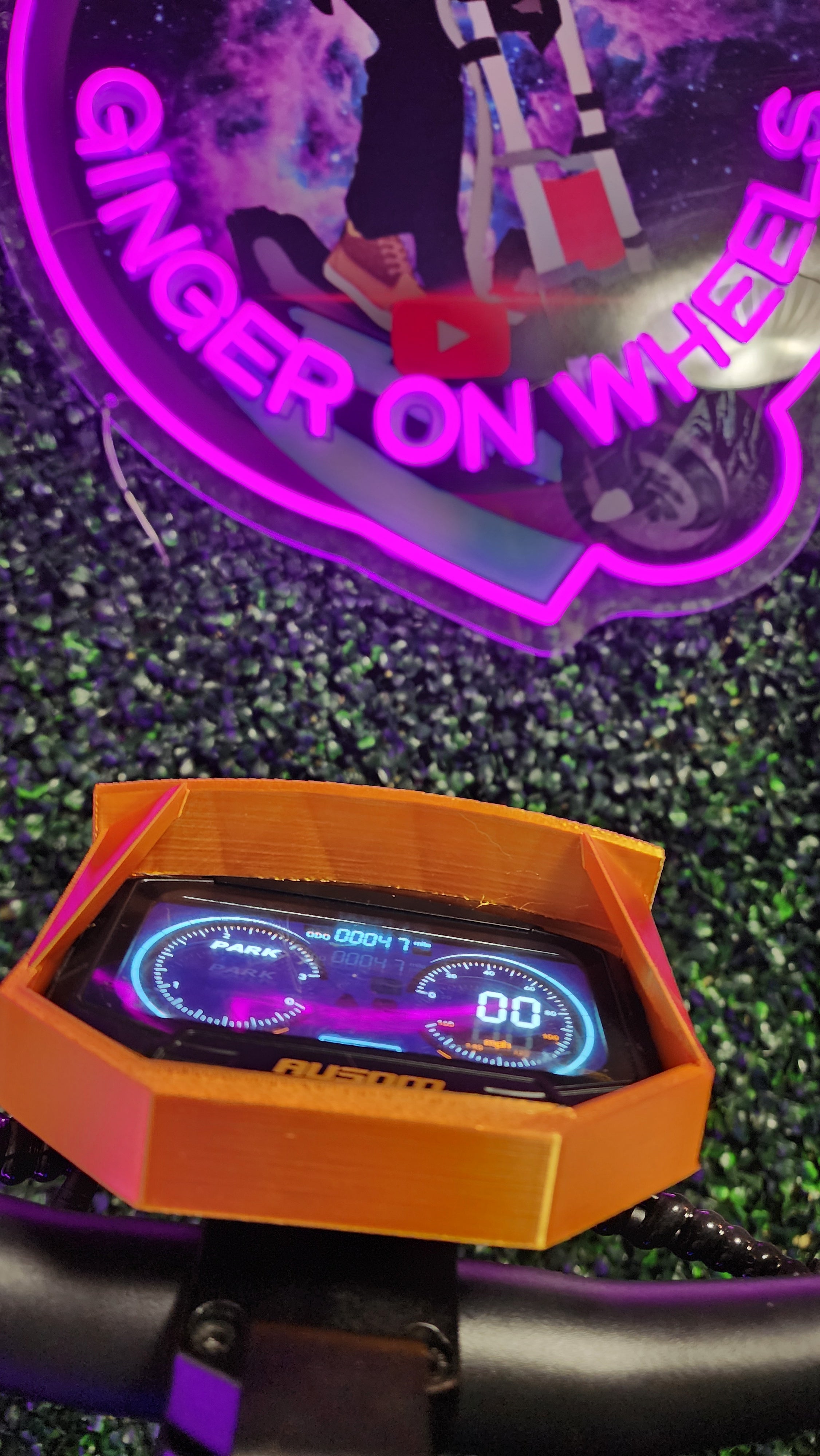 Ausom Scooter Display Cover Shroud *3D Print Files*