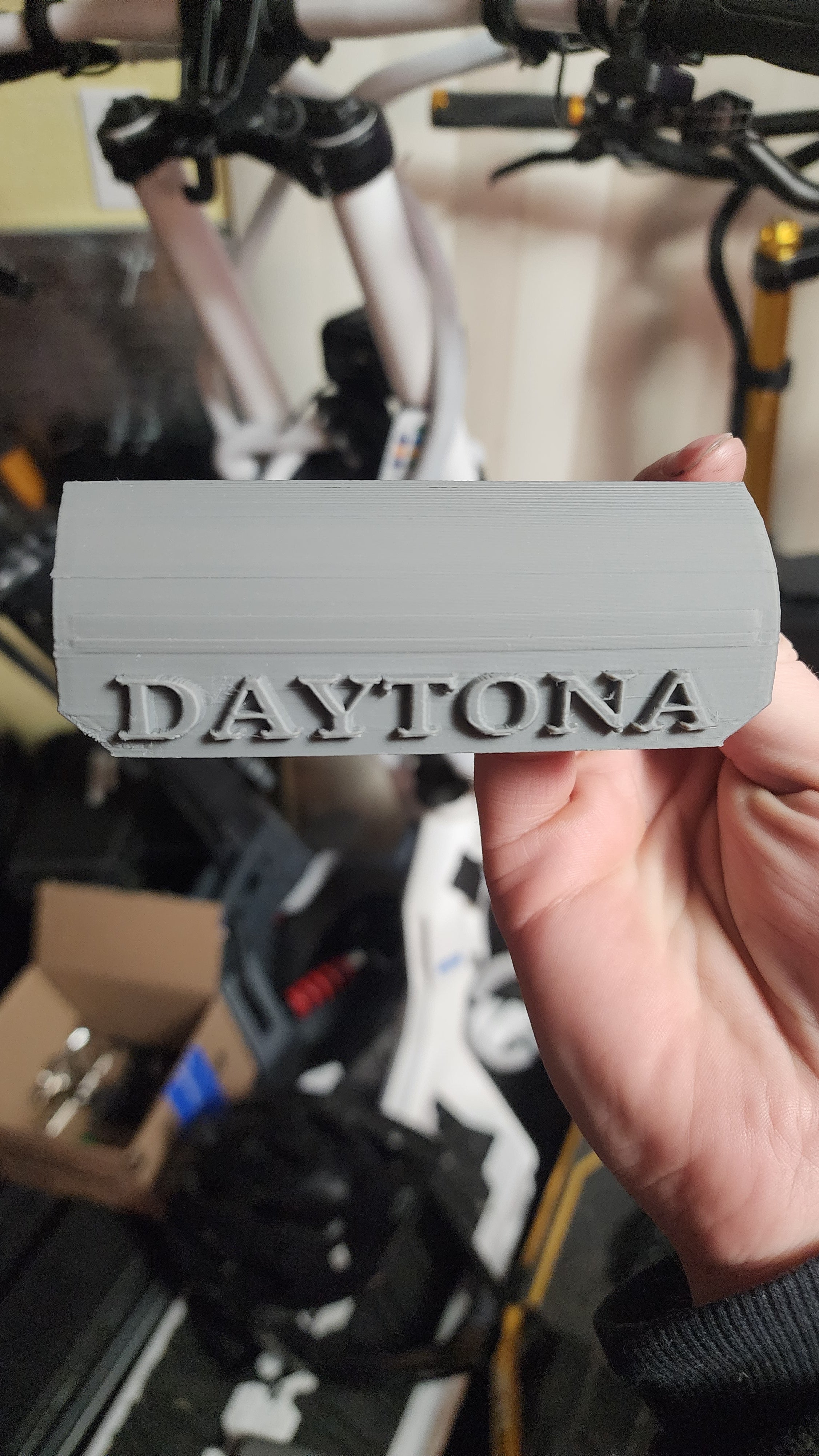 Hooga Daytona Display Cover v6 -3d printable stl download-