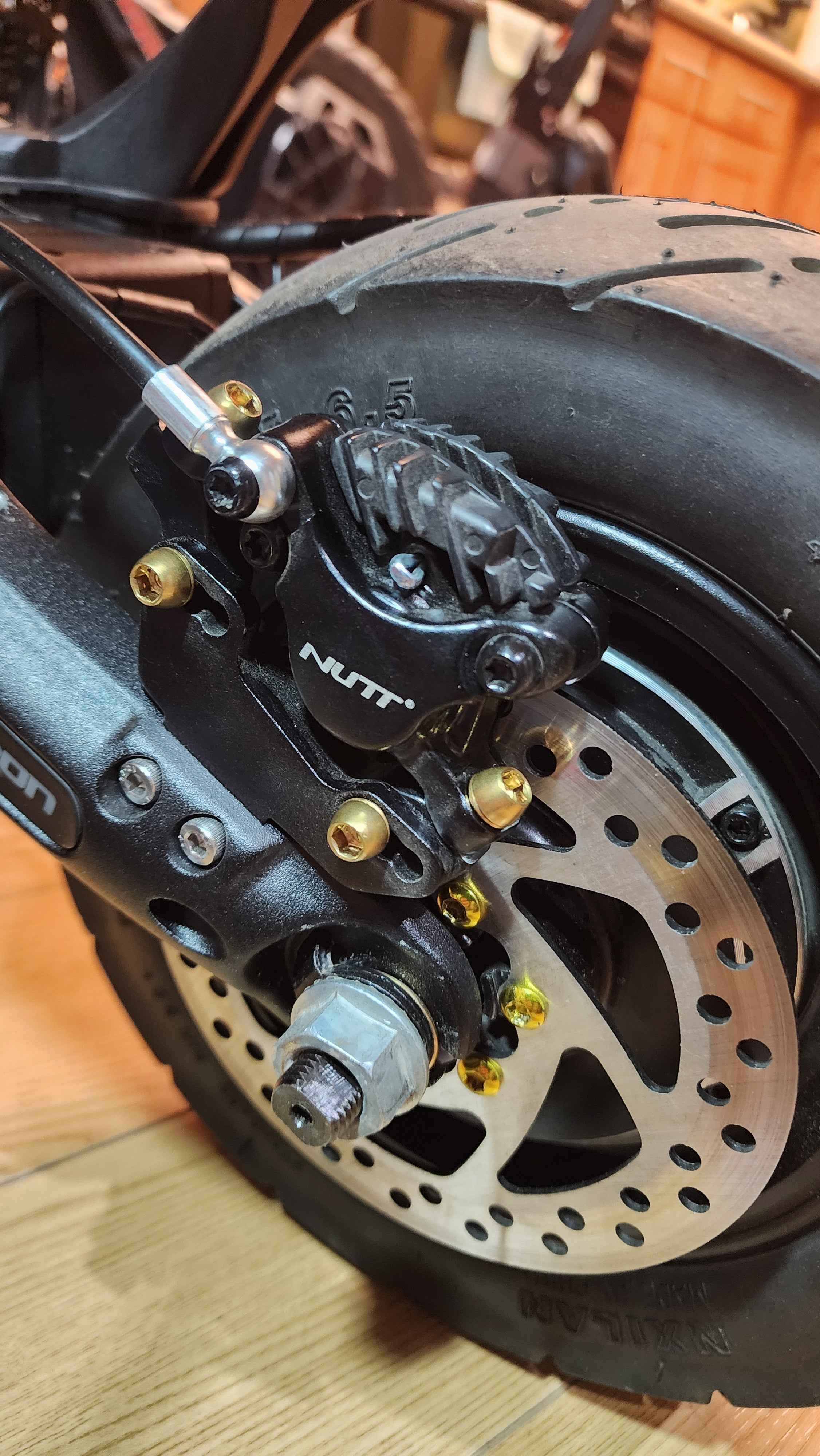 Billet Titanium Brake Hardware