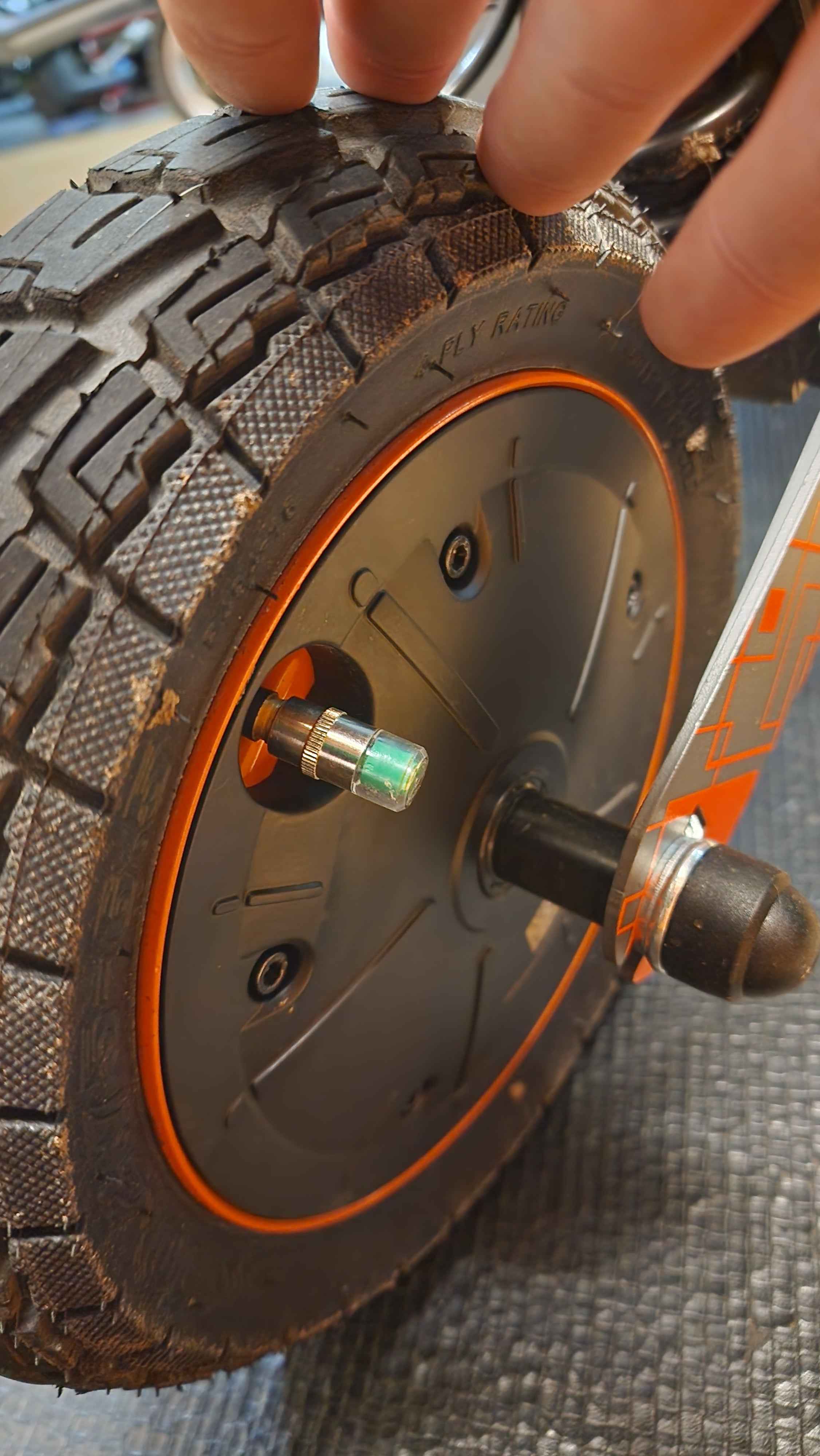 Tire Pressure Monitor Valve Caps Color Changing 4-Pack