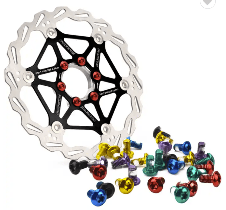 Brake Rotor Screws – Aluminum Alloy (12 pack)