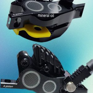 quad piston brakes for electric scooters