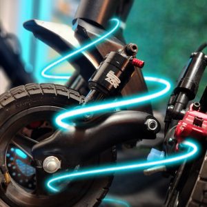 Electric scooter shocks - air ride