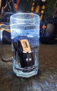 Firelight Flashlight Underwater