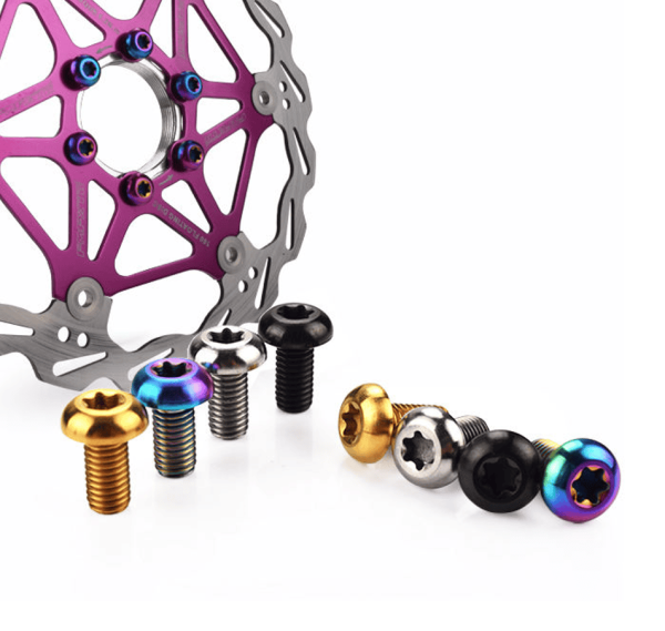 Titanium Brake Rotor Bolts (12 pack)