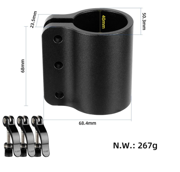 Kaabo Mantis Rugged Clamp - Image 4
